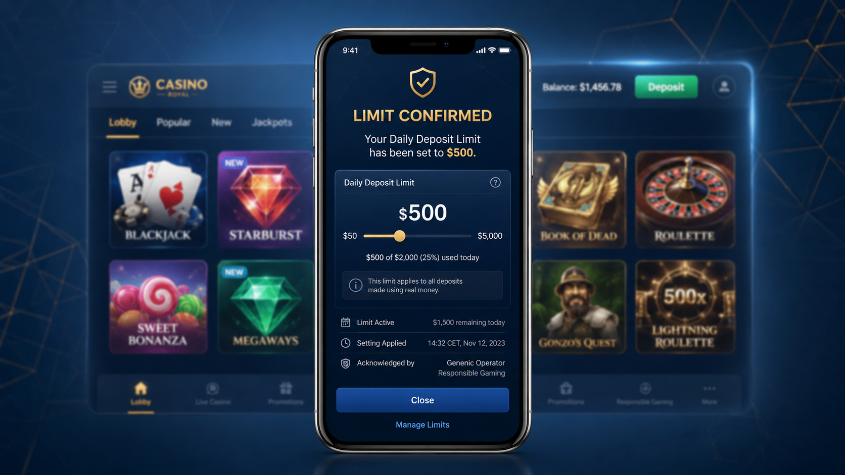 You Set a Deposit Limit. The Casino Confirmed It. Here’s What It Doesn’t Protect You From.