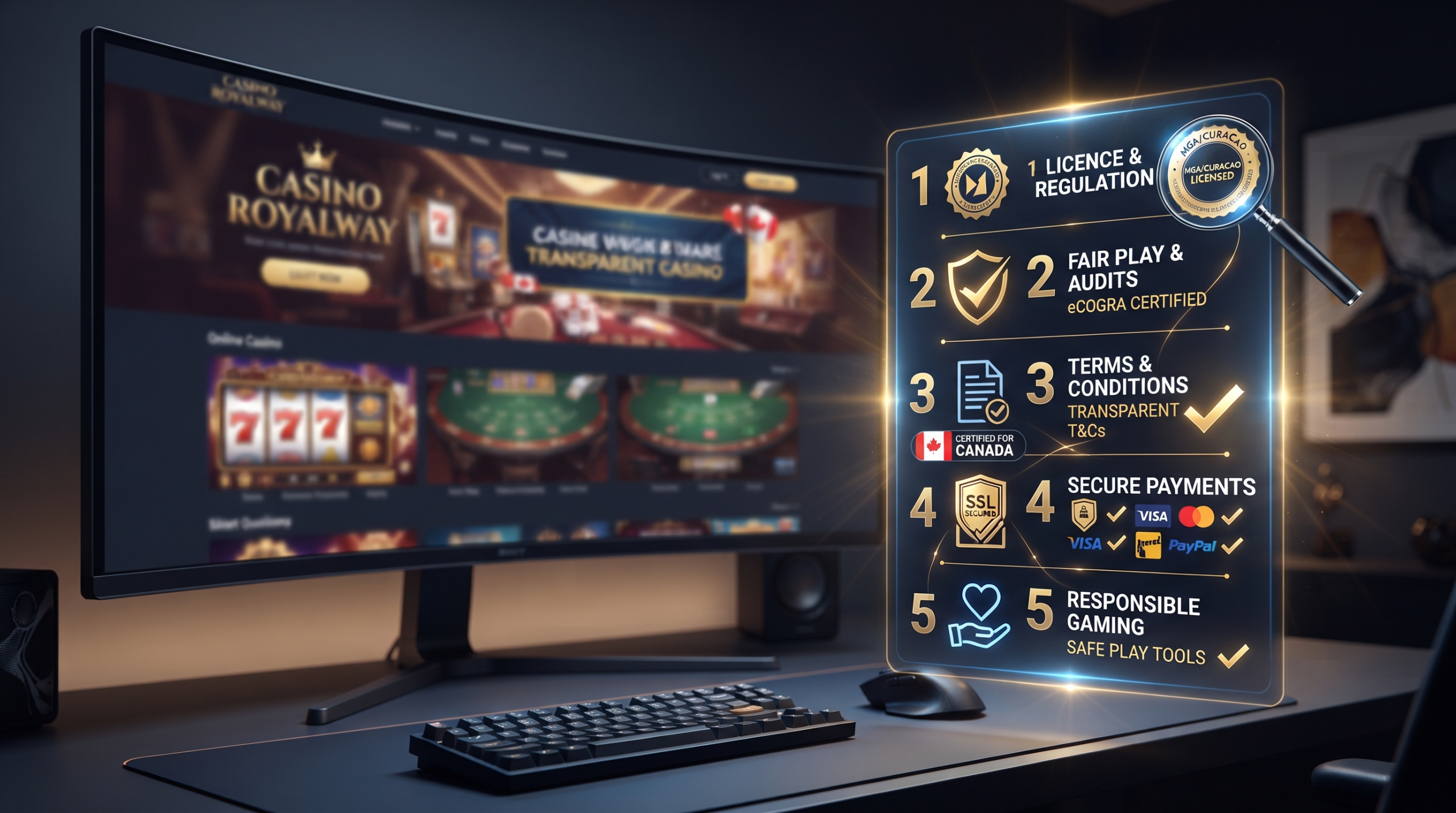 You Picked a Casino. Here’s the Order You Should Actually Check Things.
