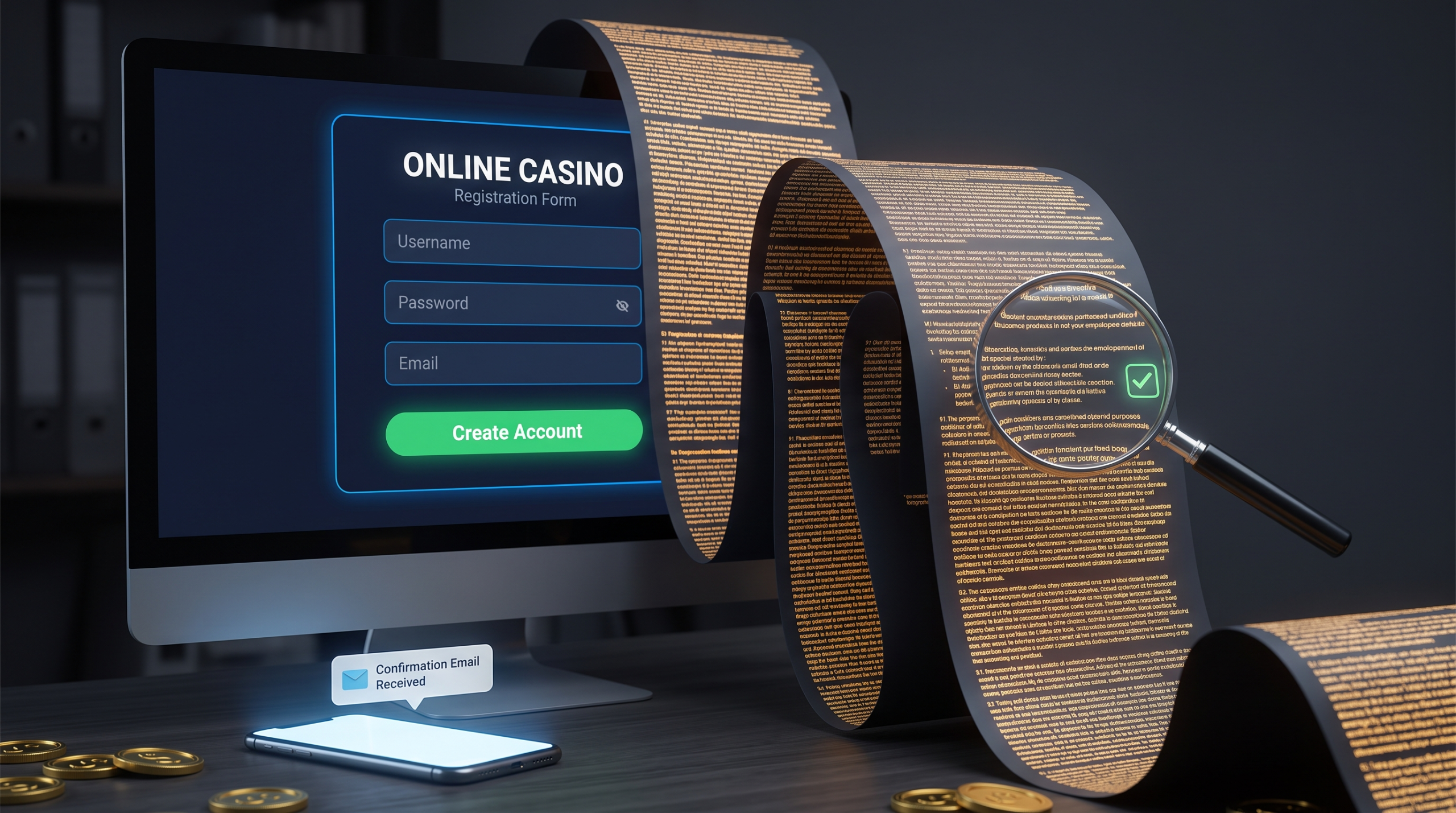 You Created a Casino Account in Two Minutes. Here’s What You Actually Agreed To.