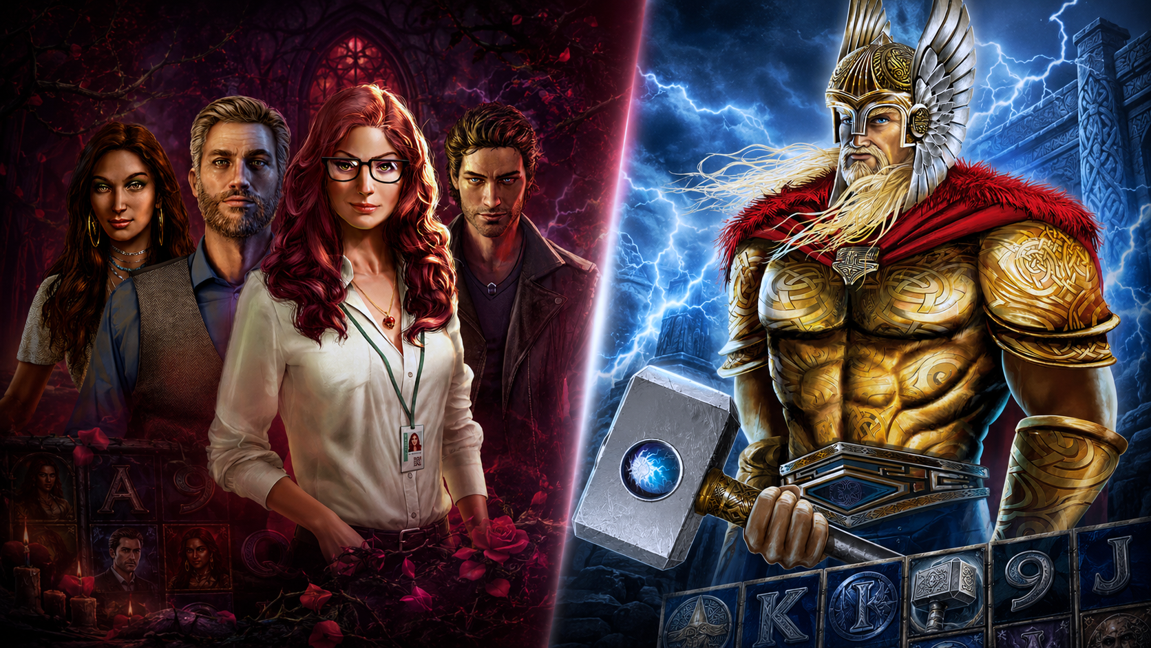 Immortal Romance vs. Thunderstruck II: Two Microgaming Legends. One Aged Better Than the Other.