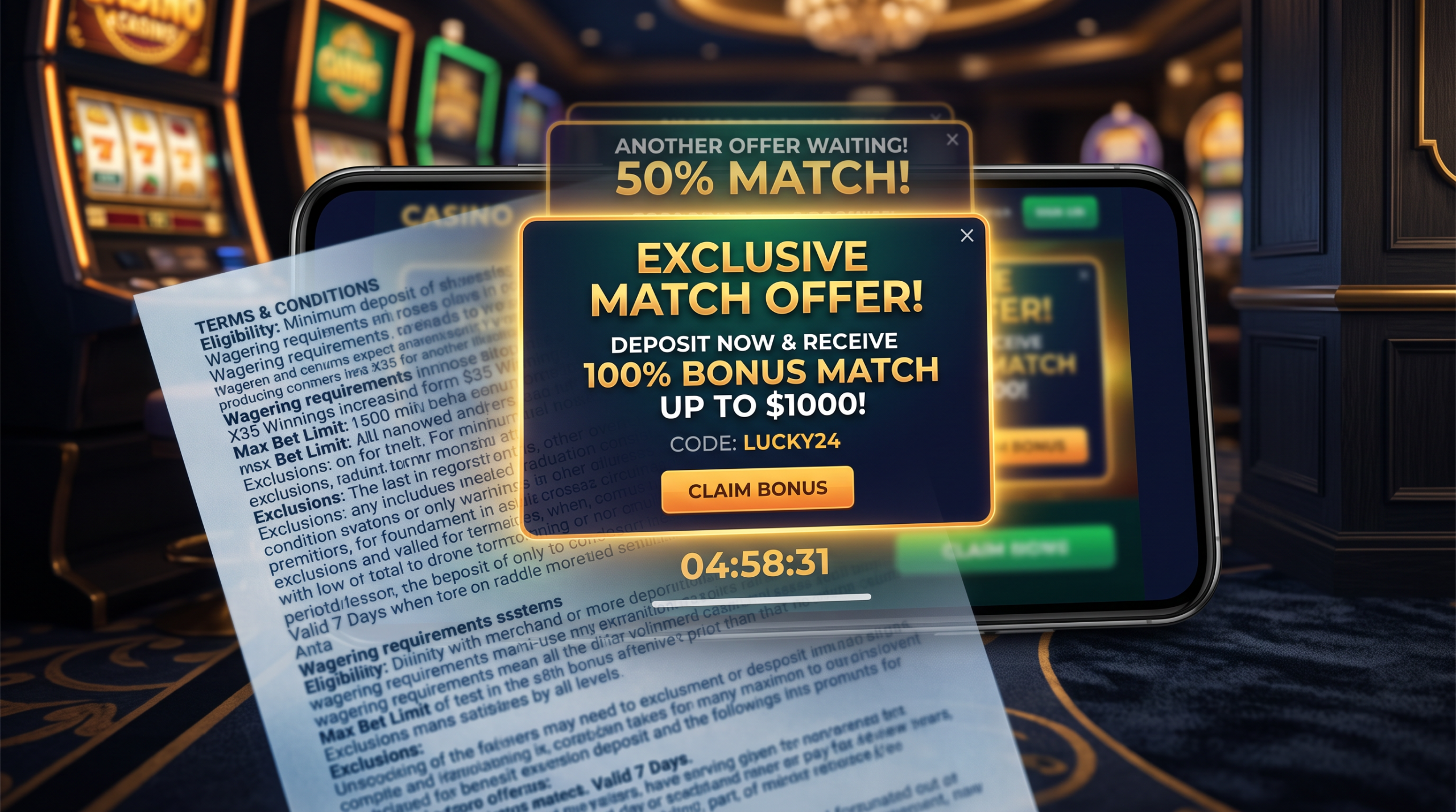 The Casino’s Reload Bonus Looks Like Free Money. Here’s Why the Terms Are Tighter Than Your Welcome Offer.